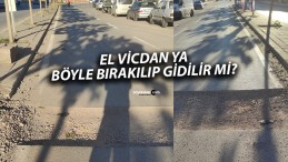 Sivas Şeyhşamil Mahallesi’nde Tehlike Saçan Çukur