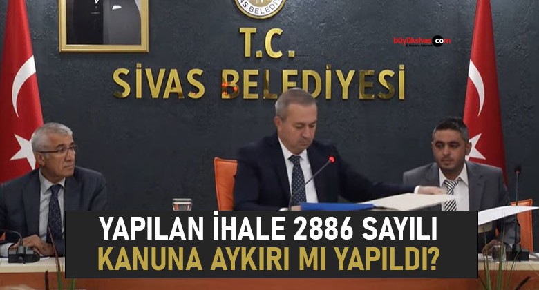 Sivas Belediyesi Çay Evi İhalesi 2886 Sayılı Kanuna Aykırı mı Yapıldı?