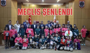 Meclis, Mevlana Vali Zübeyir Kemelek Ortaokulunu Ağırladı