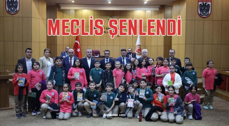 Meclis, Mevlana Vali Zübeyir Kemelek Ortaokulunu Ağırladı