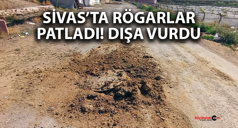 Sivas Ahırlar Bölgesi’nde Yollar Kapalı, Rögar Kapakları Açık