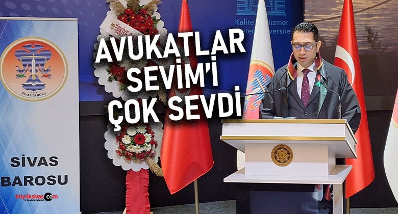 Sivas Barosu’nda Avukatlardan Fatih Sevim ile Devam Kararı