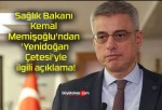 Sağlık Bakanı Kemal Memişoğlu’ndan ‘Yenidoğan Çetesi’yle ilgili açıklama!