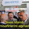 Sivas standı misafirlerini ağırladı!