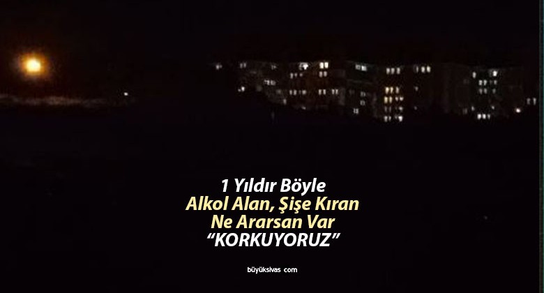 Tuzlugöl TOKİ’de Aydınlatma Sorunu Var! Ortam Güvensiz