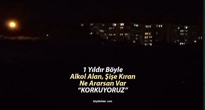 Tuzlugöl TOKİ’de Aydınlatma Sorunu Var! Ortam Güvensiz