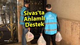 Sivas’ta Öğrencilerden Anlamlı Destek