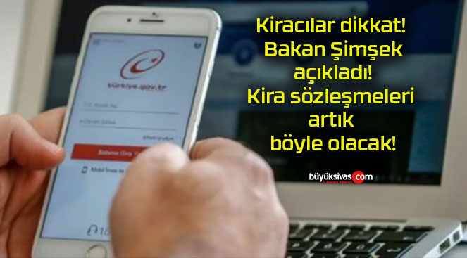 Kiracılar dikkat! Bakan Şimşek açıkladı! Kira sözleşmeleri artık böyle olacak!