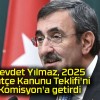 Cevdet Yılmaz, 2025 Bütçe Kanunu Teklifi’ni Komisyon’a getirdi