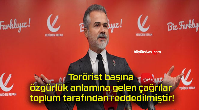 Terörist başına özgürlük anlamına gelen çağrılar toplum tarafından reddedilmiştir!