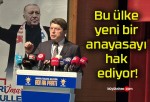 Bu ülke yeni bir anayasayı hak ediyor!