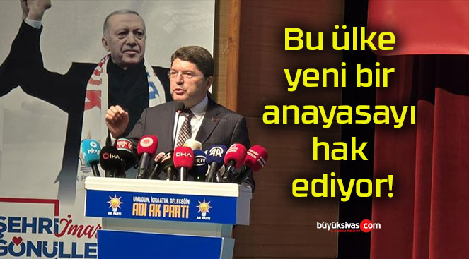 Bu ülke yeni bir anayasayı hak ediyor!