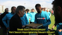 Sivas Gücü Belediyespor Yeni Sezon Hazırlıklarına Devam Ediyor!