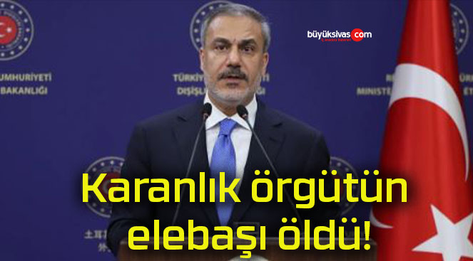 Karanlık örgütün elebaşı öldü!