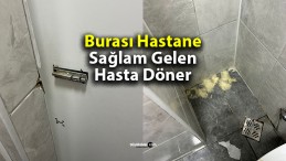 Hastanenin Acil Girişindeki Tuvaletler İlgisizlikten Pislik İçinde