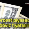 Serbest piyasada döviz fiyatları!