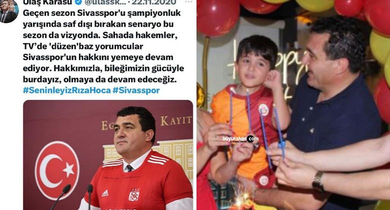 Sivasspor Taraftarlarından CHP Milletvekili Ulaş Karasu’ya Tepki