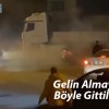 Sivas’ta Gelin Alma Konvoyunda Drift Attılar