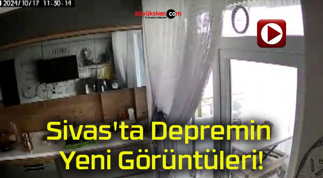 Sivas’ta Depremin Yeni Görüntüleri!