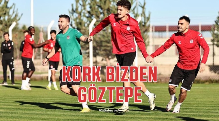 Sivasspor’da Göztepe hazırlıkları devam etti