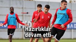 Sivasspor, Hatayspor Maçı Hazırlıklarına Devam Ediyor