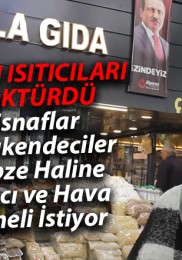 Sivas Perakendeciler Sebze Halinde Esnaf Isınmak İstiyor