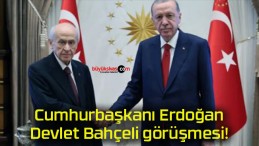 Cumhurbaşkanı Erdoğan – Devlet Bahçeli görüşmesi!