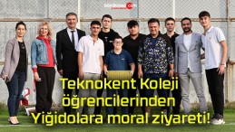 Teknokent Koleji öğrencilerinden Yiğidolara moral ziyareti!