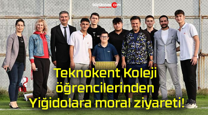 Teknokent Koleji öğrencilerinden Yiğidolara moral ziyareti!