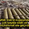 MSB: Irak’ın kuzeyinde çok sayıda silah ve mühimmat ele geçirdi