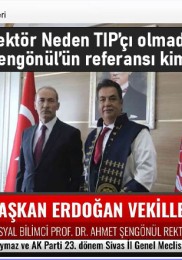 Cumhuriyet Üniversitesi Yeni Rektörü Nasıl Atandı? Referansı Kim?