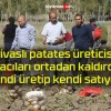 Sivaslı patates üreticisi aracıları ortadan kaldırdı! Kendi üretip kendi satıyor!