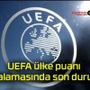 UEFA ülke puanı sıralamasında son durum!