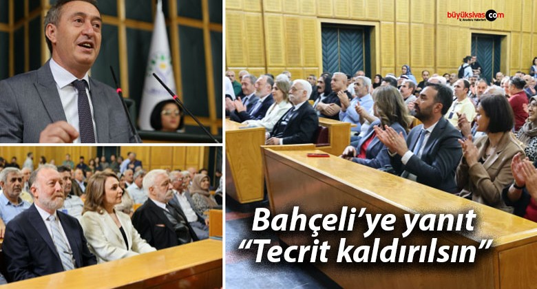 DEM Parti’den Bahçeli’ye yanıt! “Tecrit kaldırılsın Öcalan gelip konuşsun…”