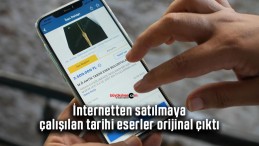 İnternetten satılmaya çalışılan tarihi eserler orijinal çıktı