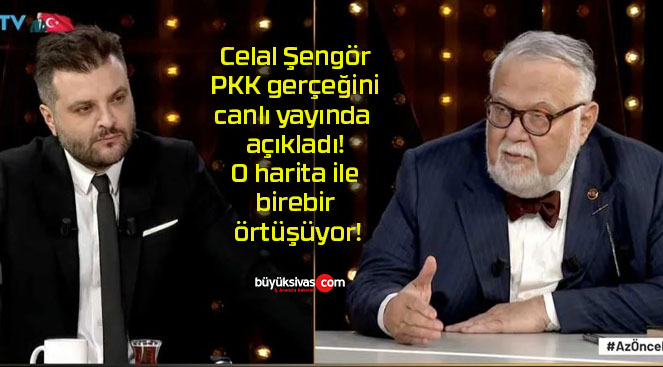 Celal Şengör PKK gerçeğini canlı yayında açıkladı! O harita ile birebir örtüşüyor!