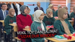 Milletvekili Rukiye Toy’dan Milli Eğitim Müdürü Yener’e “uzak dur” talimatı