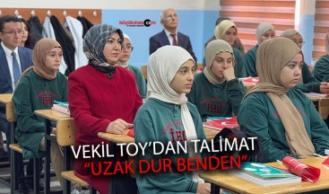 Milletvekili Rukiye Toy’dan Milli Eğitim Müdürü Yener’e “uzak dur” talimatı