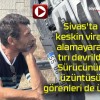 Sivas’ta keskin virajı alamayarak tırı devrildi! Sürücünün üzüntüsü görenleri de üzdü!