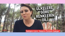 Nesrin Öztürk Salgar “Ülkelere göre renklerin dili…”