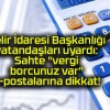 Gelir İdaresi Başkanlığı vatandaşları uyardı: Sahte “vergi borcunuz var” e-postalarına dikkat!