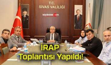 İRAP Toplantısı Yapıldı!