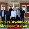 Mecnun Otyakmaz’dan Sivasspor’a ziyaret!