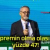 Depremin olma olasılığı yüzde 47!