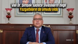 Yaparsa Dr. Yılmaz Şimşek yapar… Şimşek, Yozgatlıların da umudu oldu