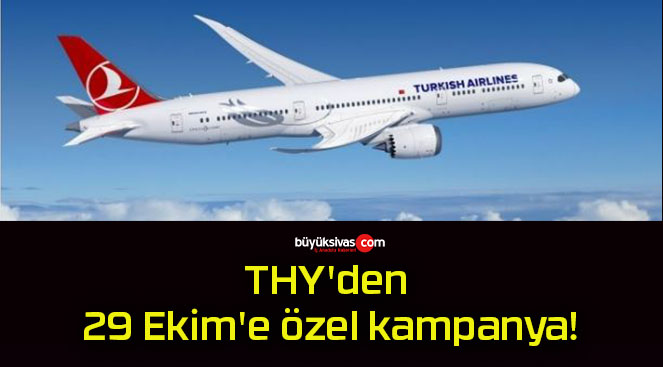 THY’den 29 Ekim’e özel kampanya!