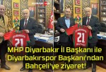 MHP Diyarbakır İl Başkanı ile Diyarbakırspor Başkanı’ndan Bahçeli’ye ziyaret!