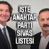 Anahtar Parti Sivas İl Yönetimi Belli Oldu