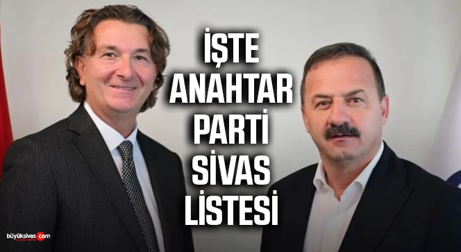 Anahtar Parti Sivas İl Yönetimi Belli Oldu