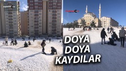 Sivas Özel İdare İlkokulu Öğrencileri Karın Tadını Çıkardı